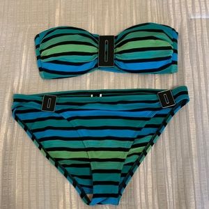 Bikini, La Blanca, two piece swimsuit. Size 10.